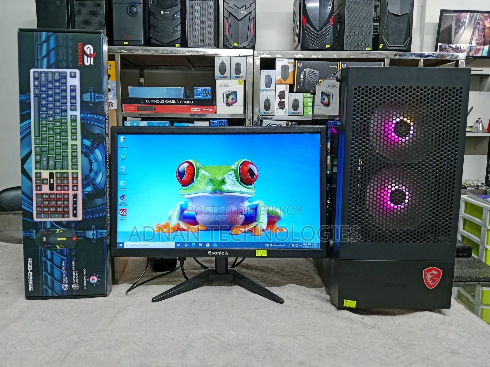 Desktop Computer 8GB AMD Ryzen 5 SSD 128GB