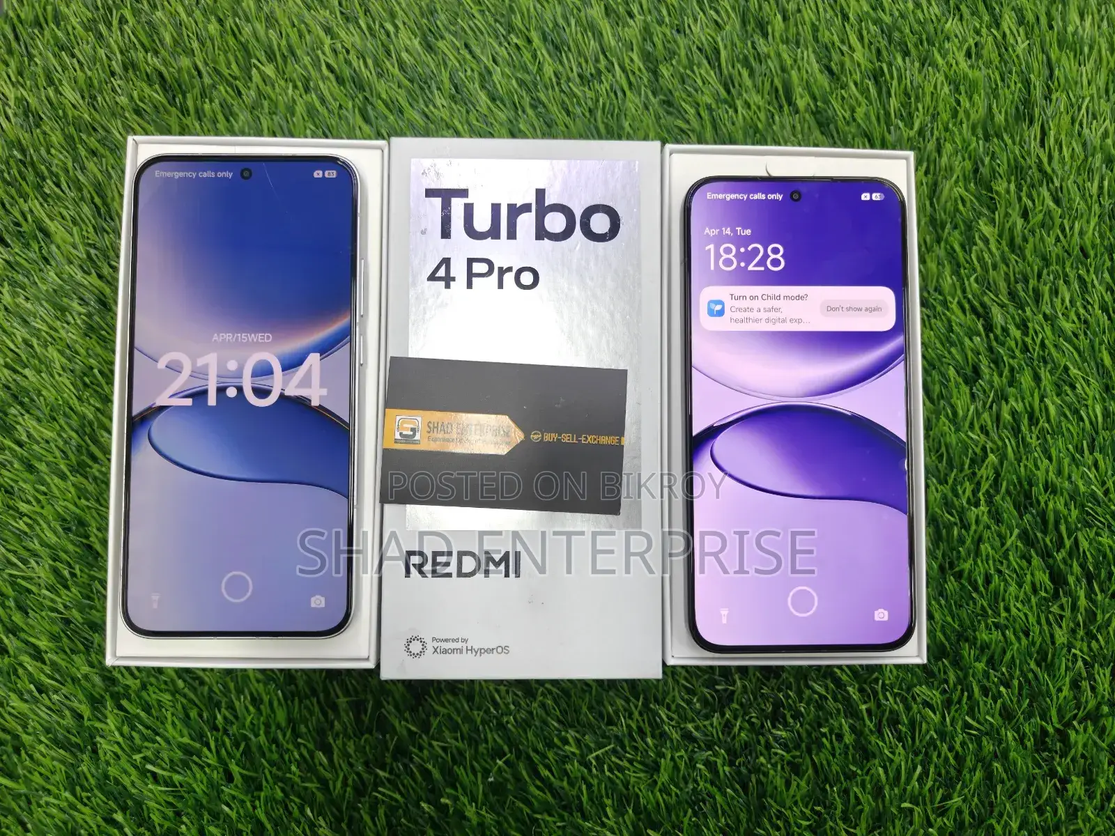 নতুন Xiaomi Redmi Turbo 4 Pro 256 GB
