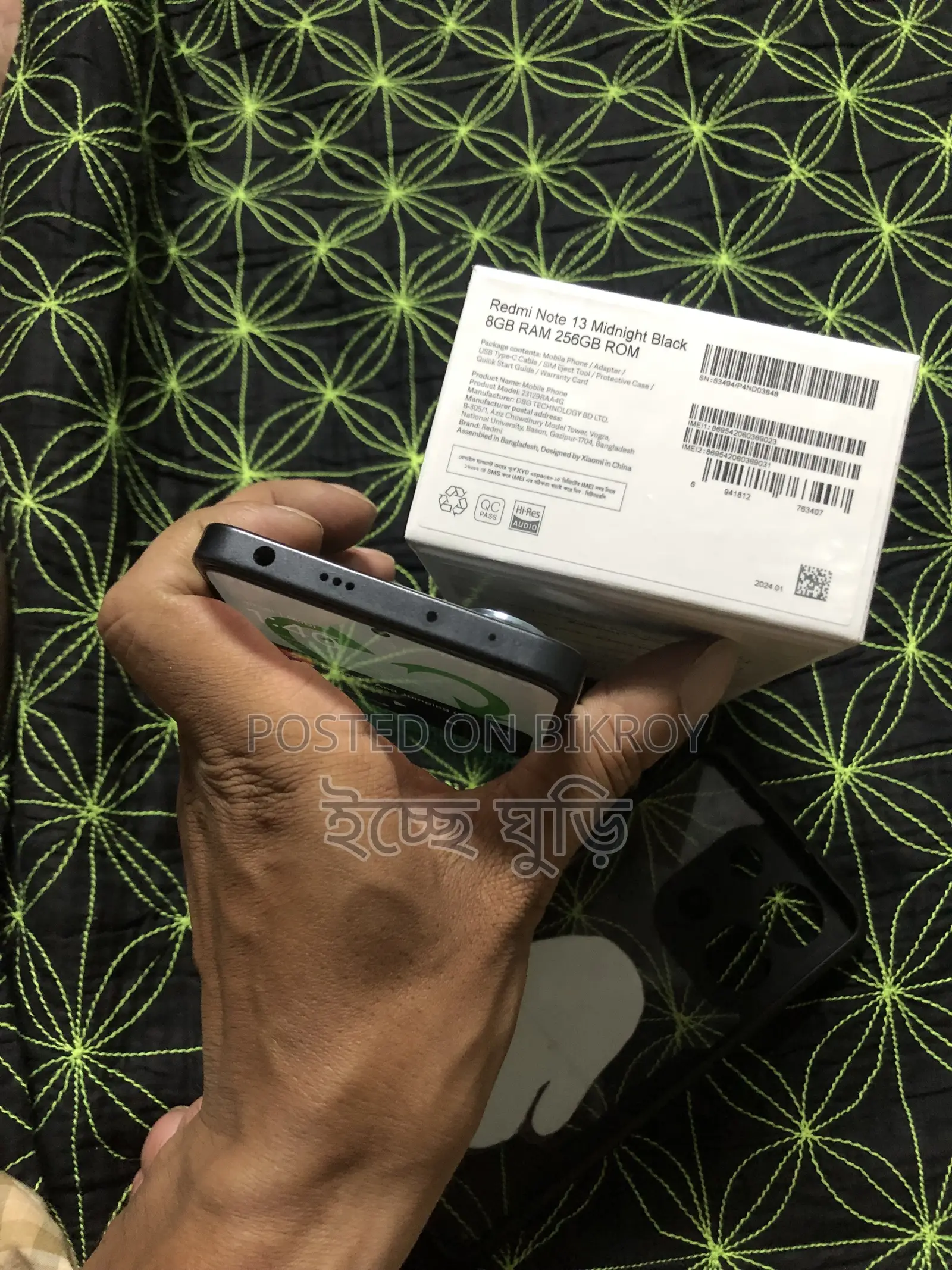 Xiaomi Redmi Note 13 256 GB Black