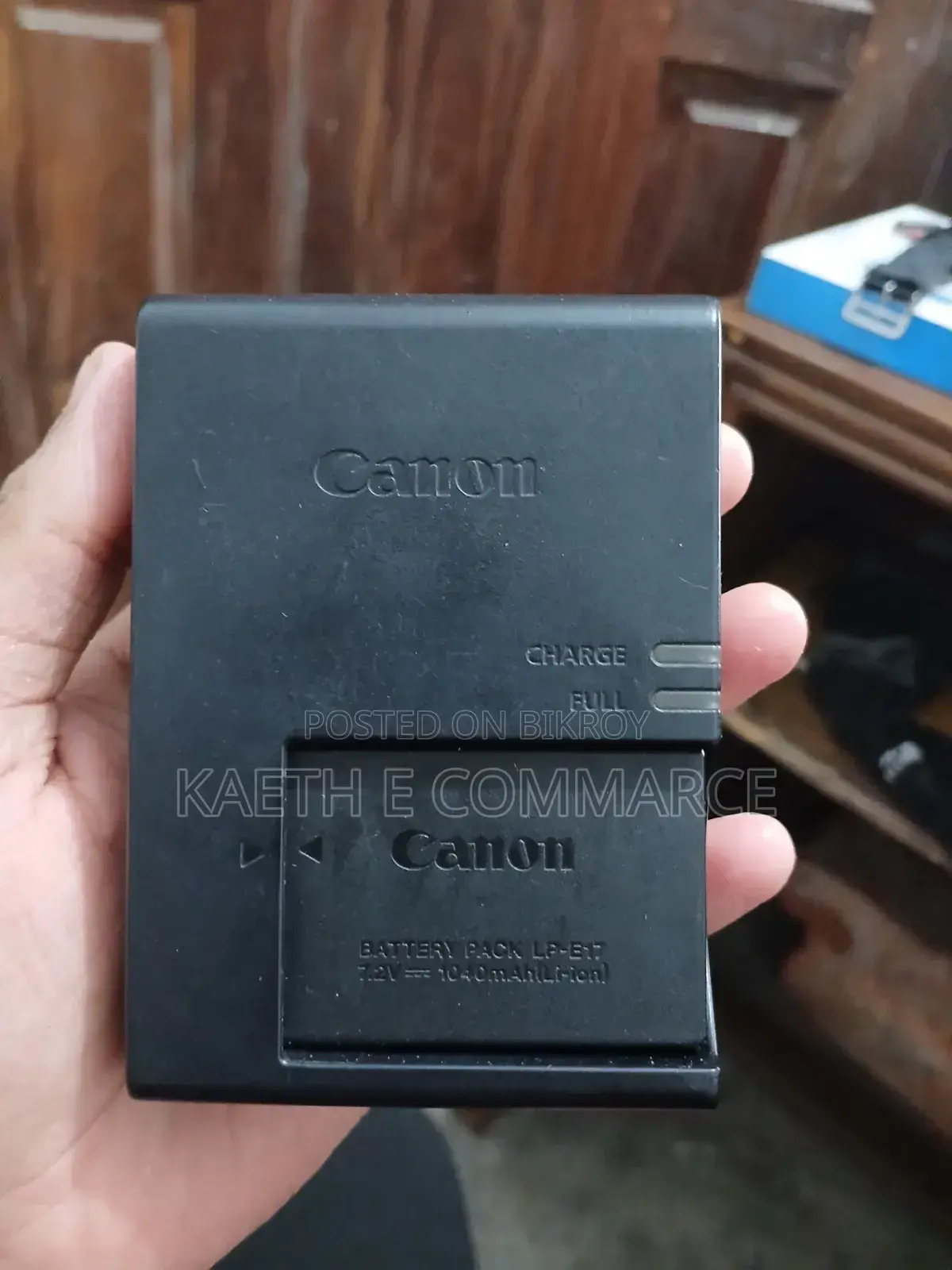 Canon Original Charger Box Charger