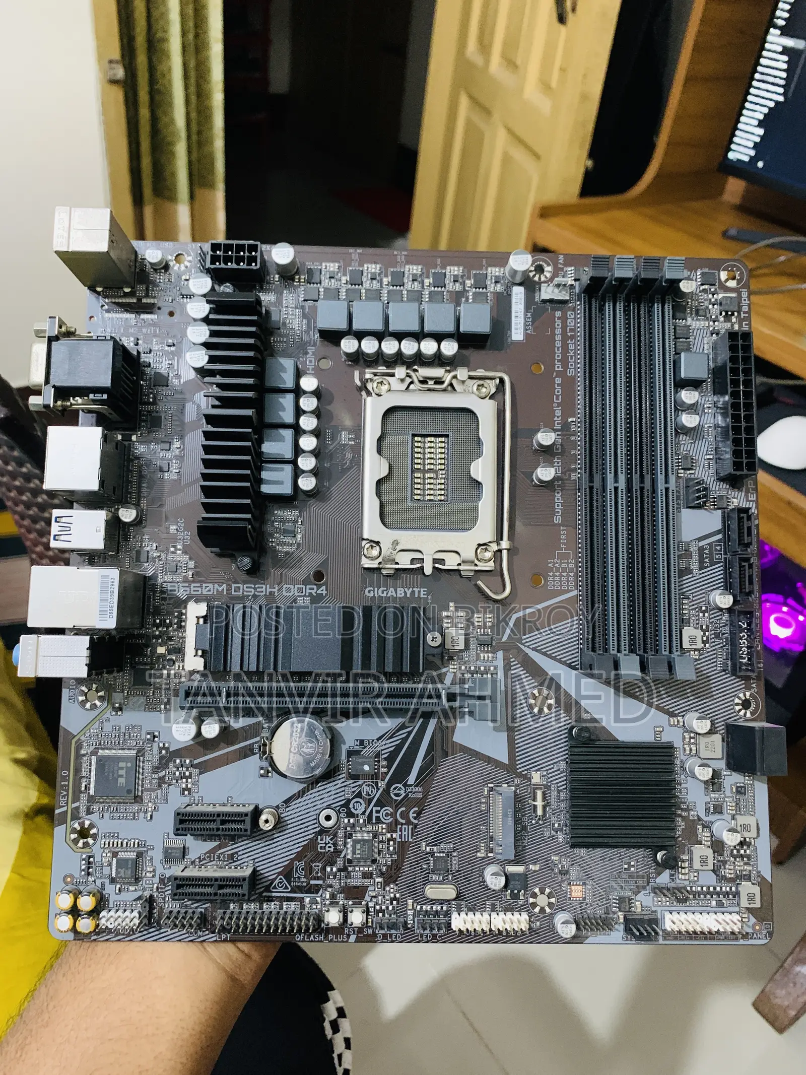 Gigabyte B660m Ds3h Ddr4 Micro Atx Motherboard
