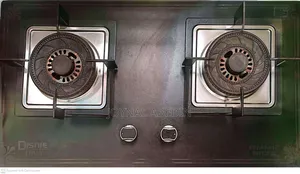 Disnie Gas Stove - 2 Burners-Marble Top