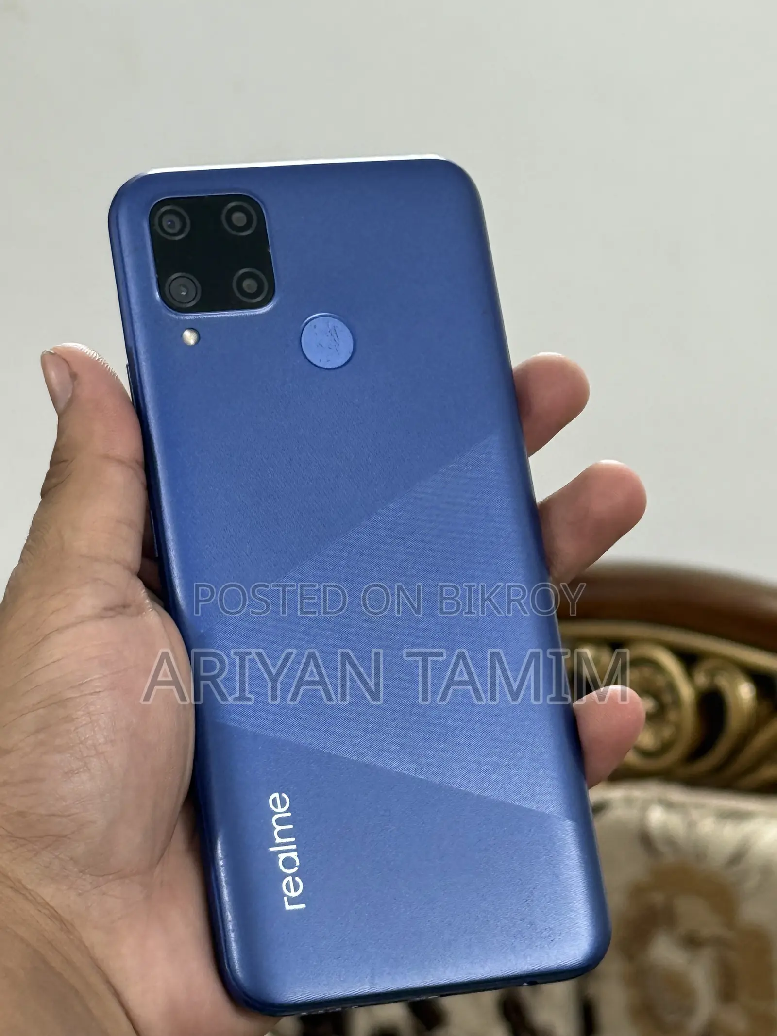 New Realme C15 Qualcomm Edition 64 GB Blue