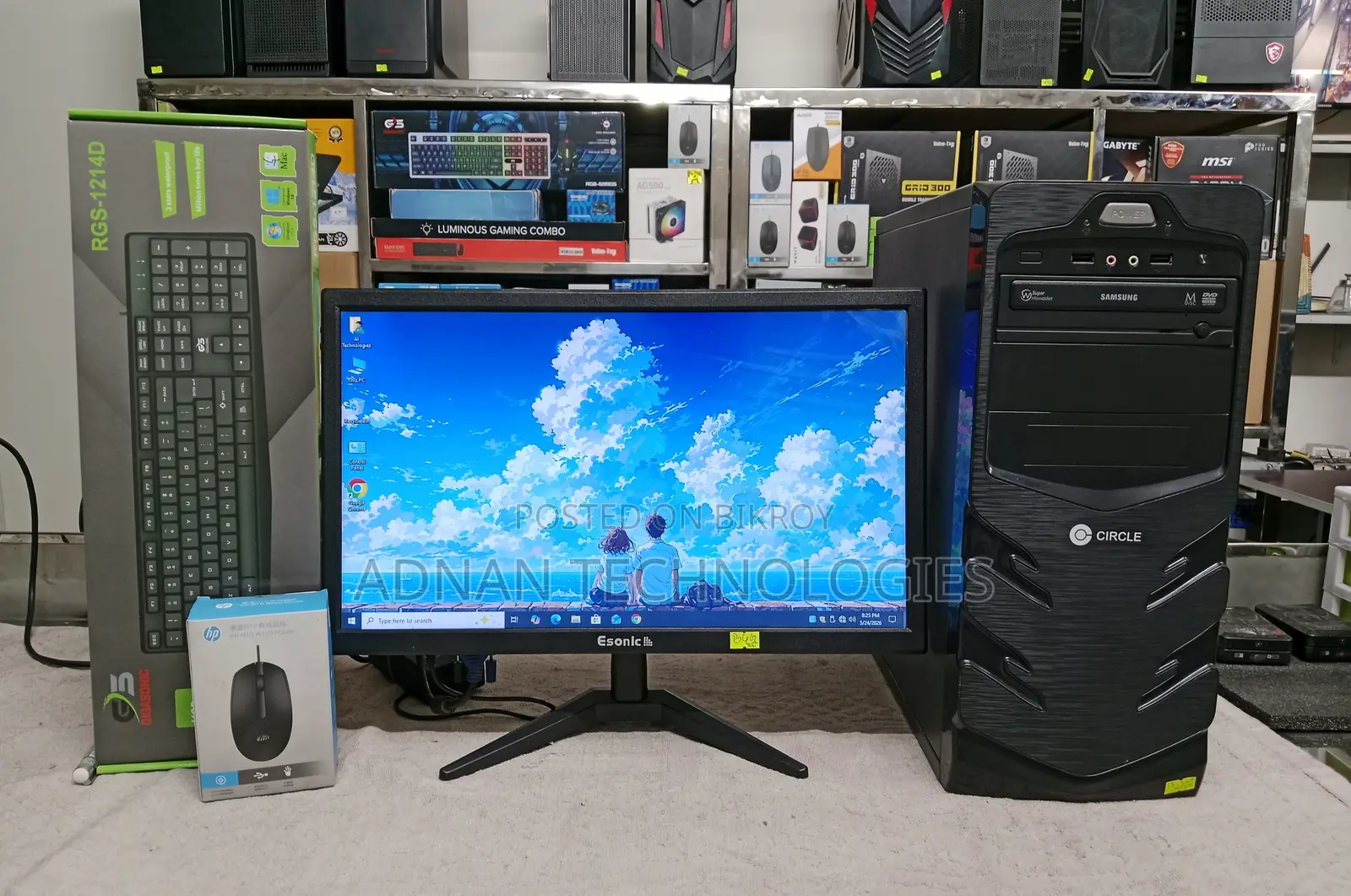 Desktop Computer 4GB Intel Core I3 HDD 500GB