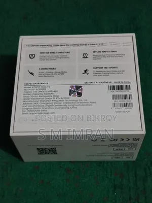 Kospet Tank T4 Smartwatch