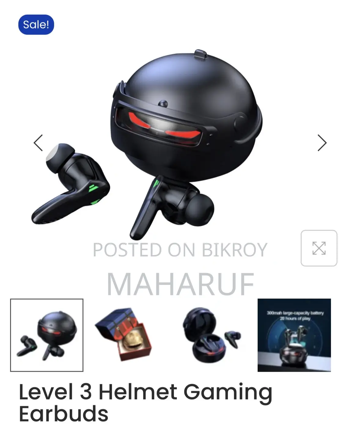 LVL 3 Helmet Earpods