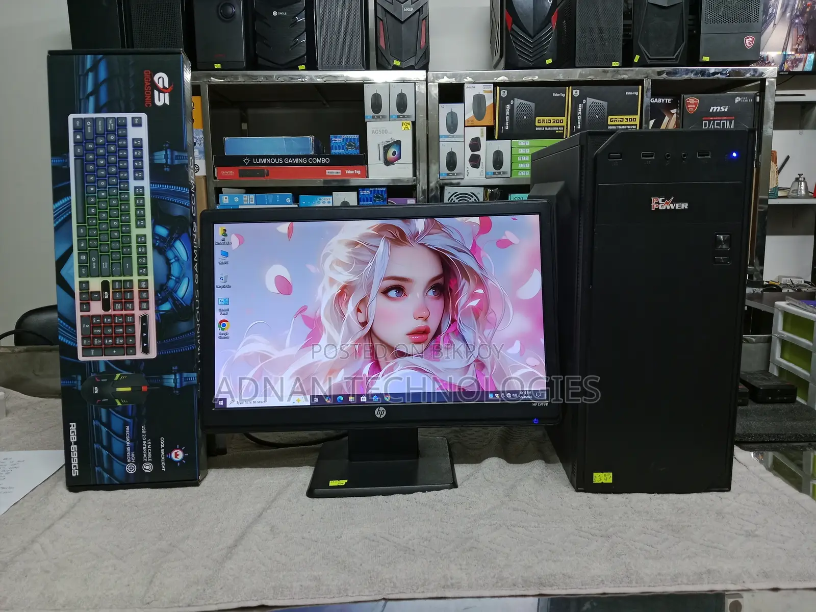 ডেস্কটপ কম্পিউটার 4GB Intel Core I5 SSD 128GB