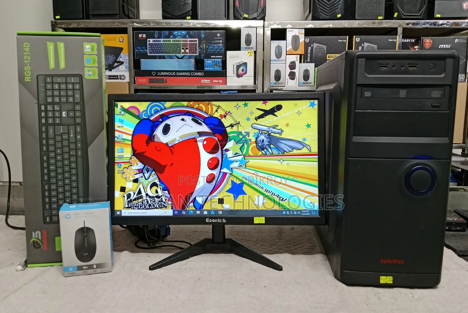 Desktop Computer 4GB Intel HDD 500GB