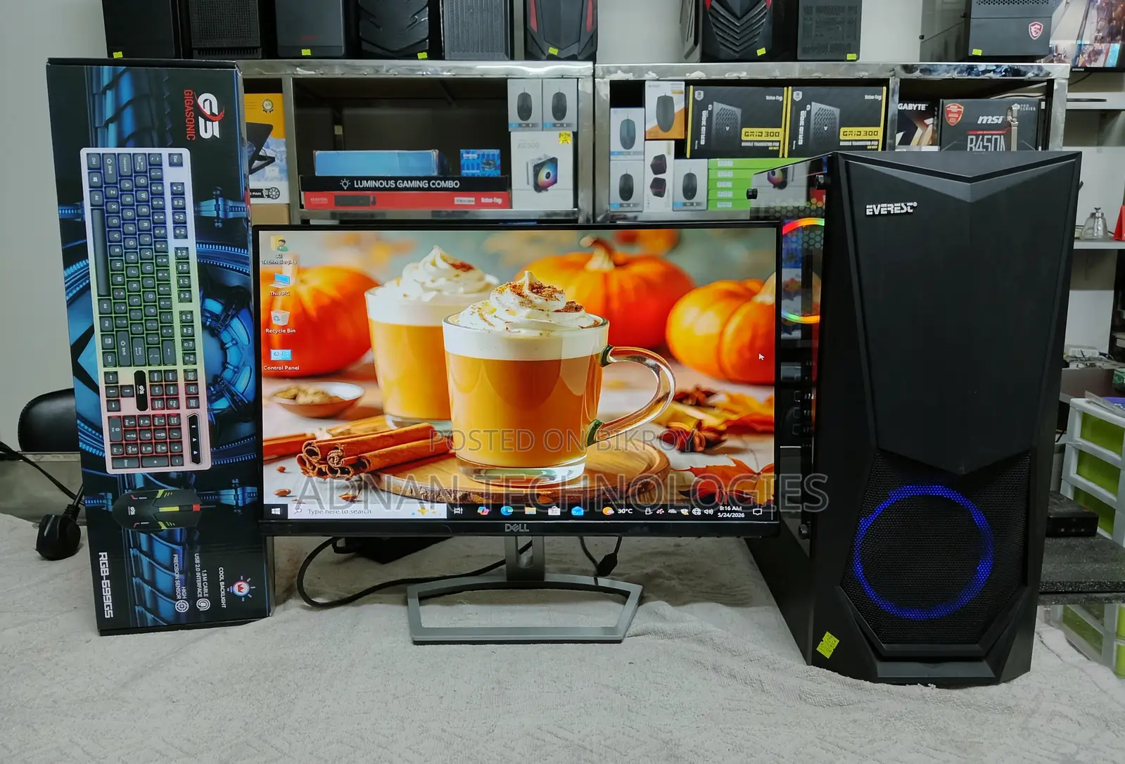 ডেস্কটপ কম্পিউটার 8GB Intel Core I5 SSD 128GB