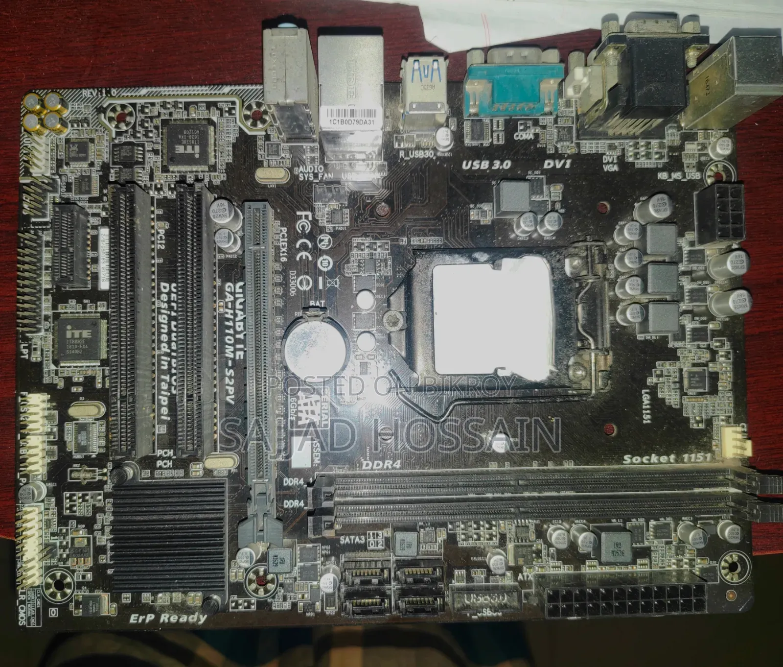 Gigabyte Ga-H110m-S2pv