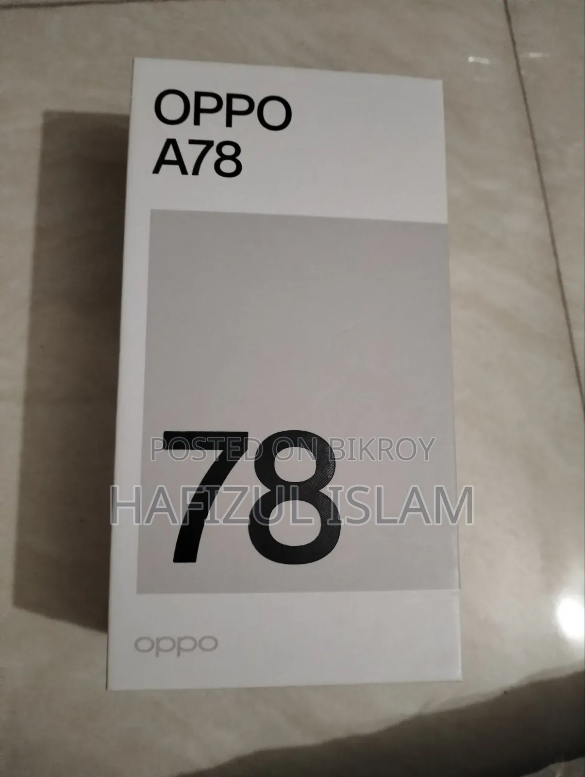 Oppo A78 4G 256 GB Black