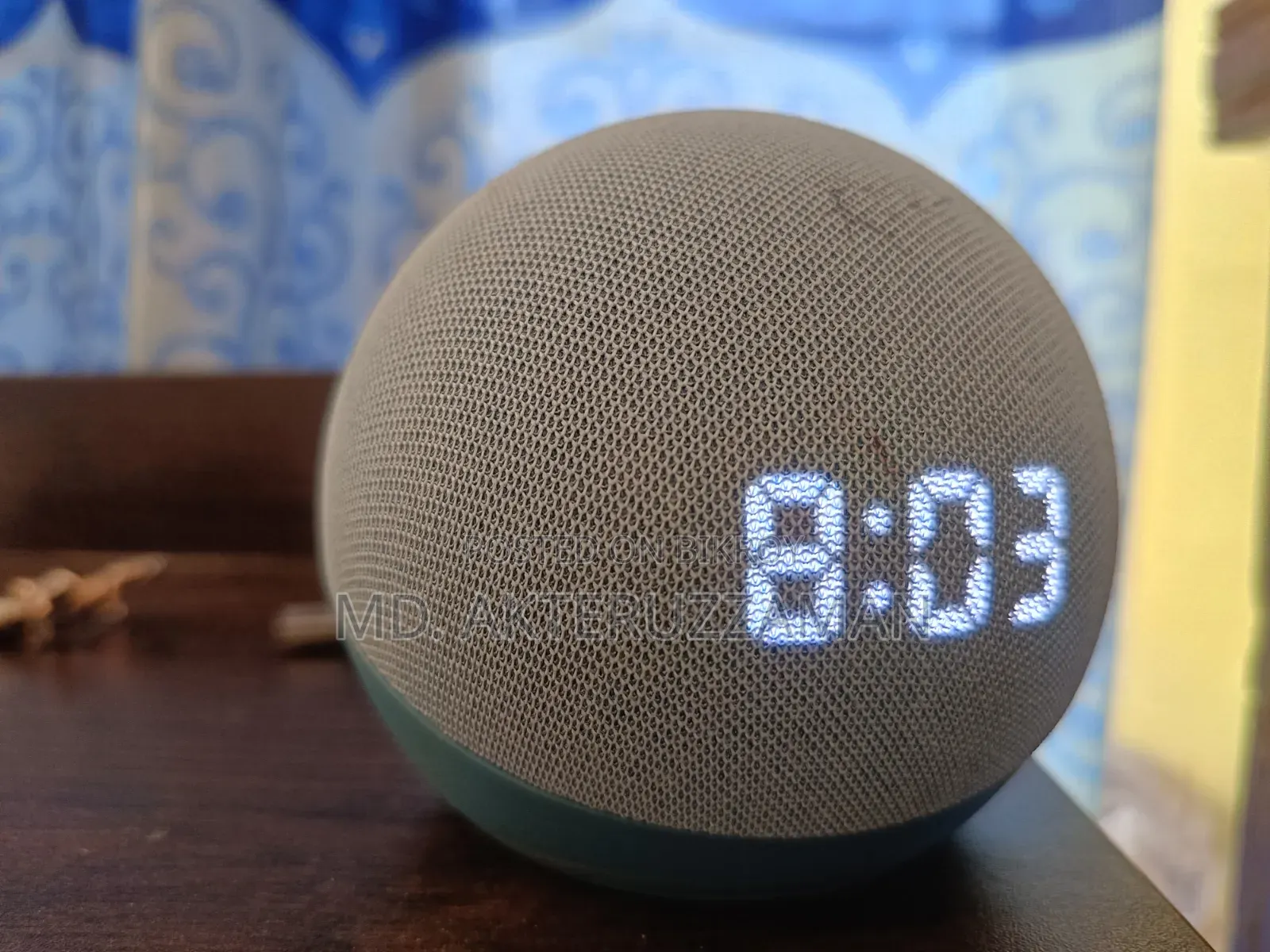 Amazon Echo Dot 5th Gen Speaker - With Clock, Best Quality