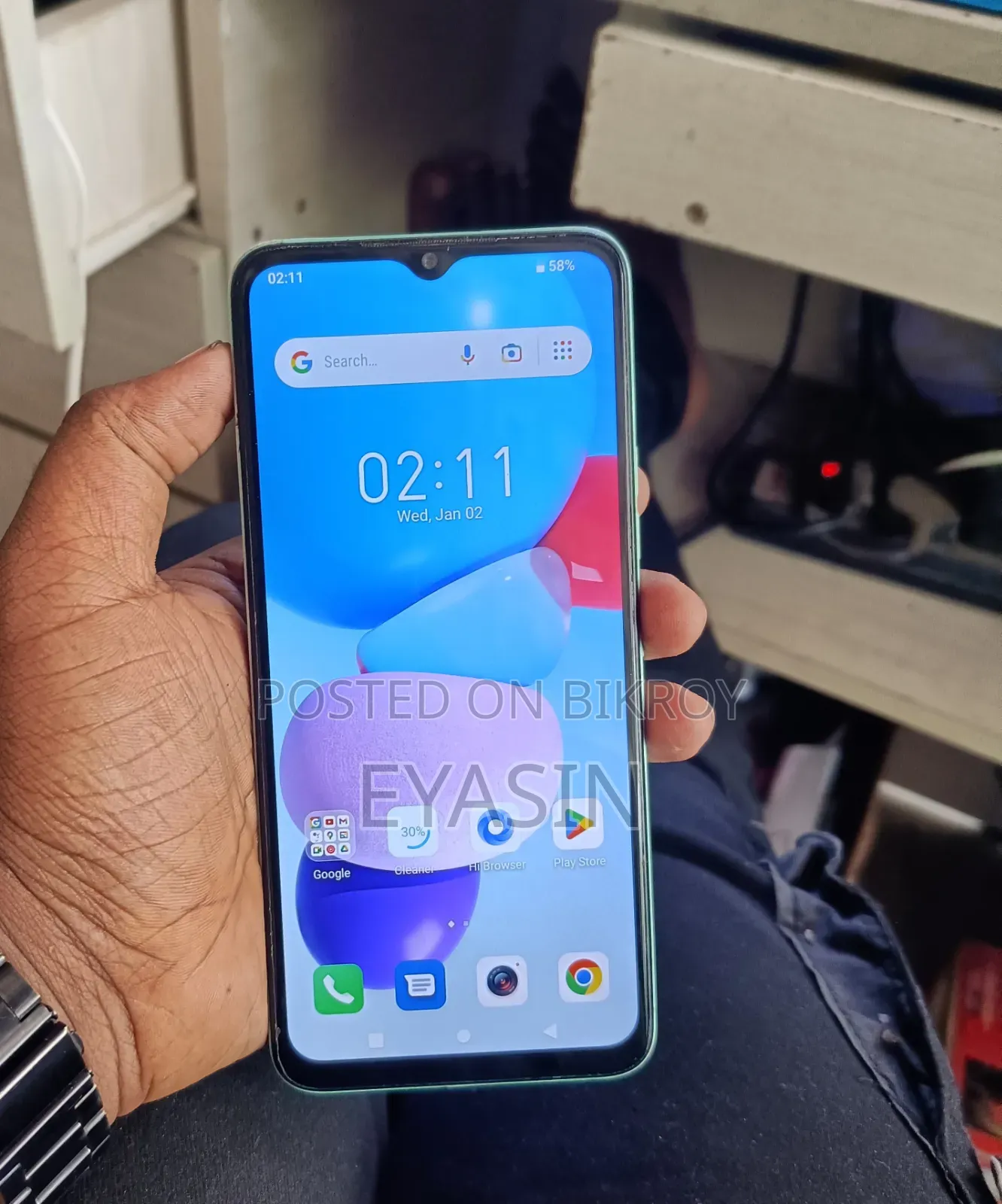 Itel A60 32 GB Blue