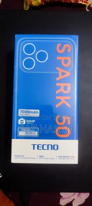 New Tecno Spark 50 128 GB Black