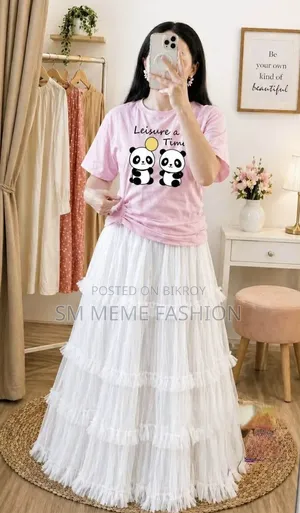Tshirt and Skirt Set