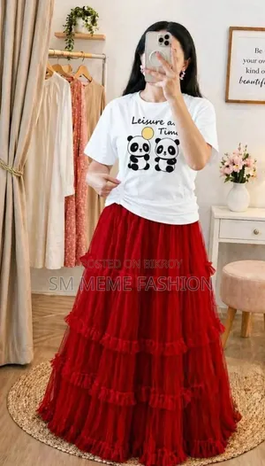 Tshirt and Skirt Set