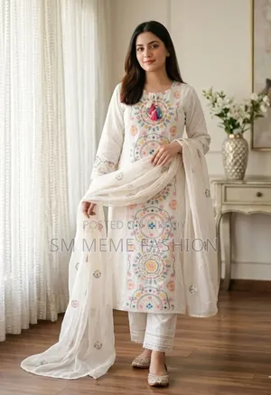 Eid Special Embroidery Three Piece
