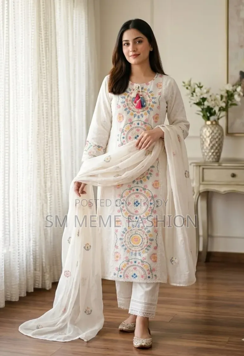 Eid Special Embroidery Three Piece