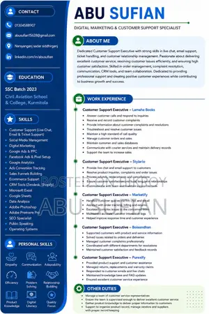 Customer Support Executive