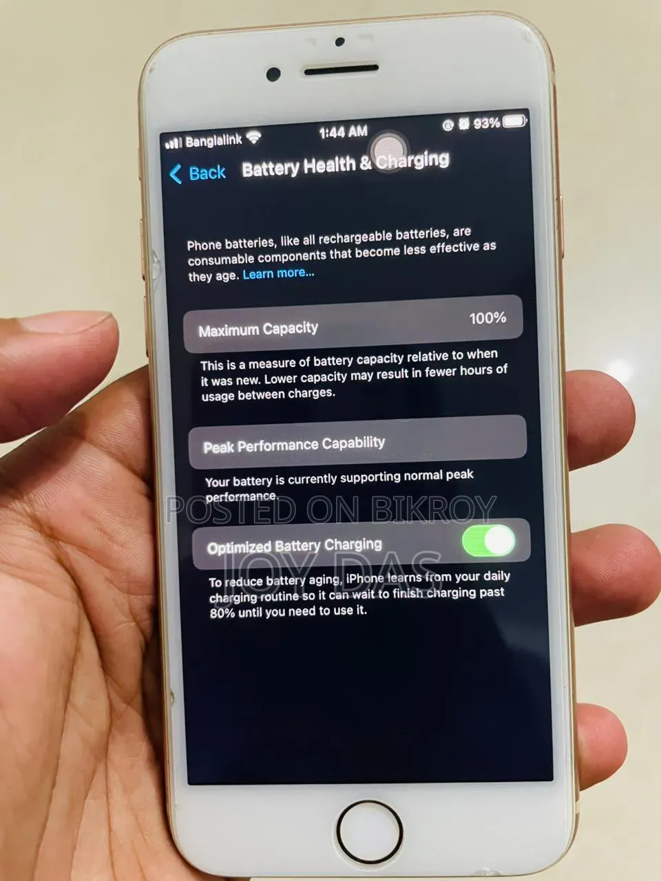 Apple iPhone 8 256 GB Rose Gold