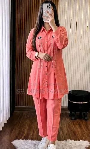 Ladies Pant and Shirt Two Piece