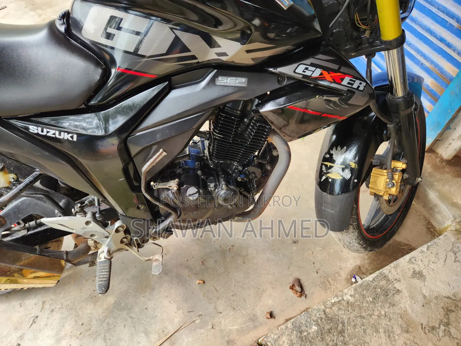 Suzuki Gixxer Monotone 2020 Black