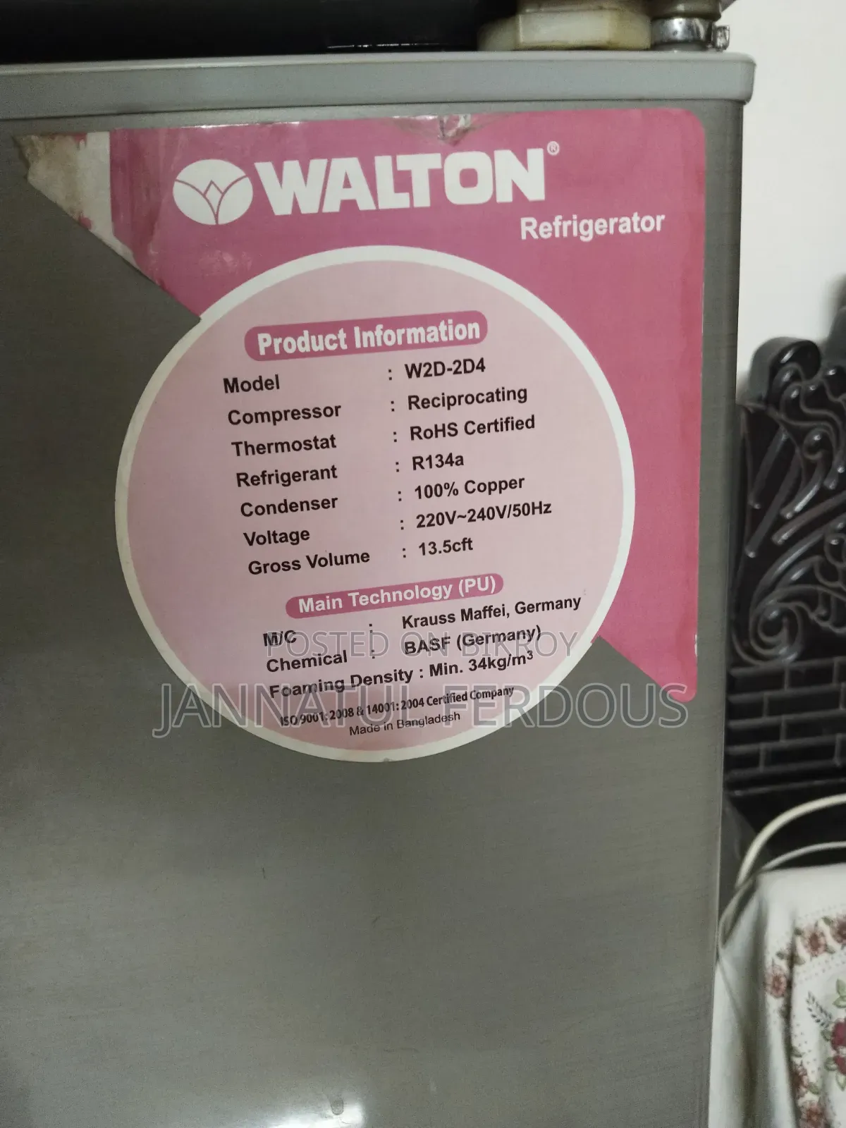 Walton Refrigerator