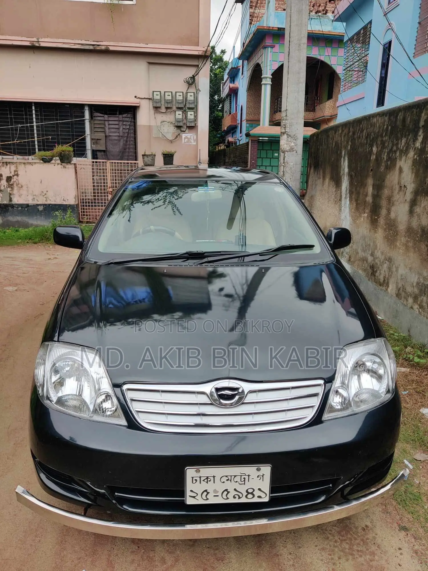 Toyota Corolla Fielder 2004 Black