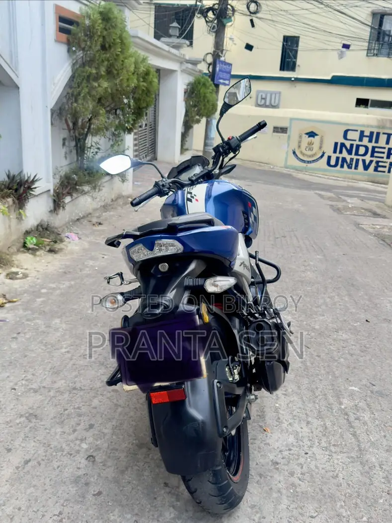 TVS Apache 160 4V 2021 Blue