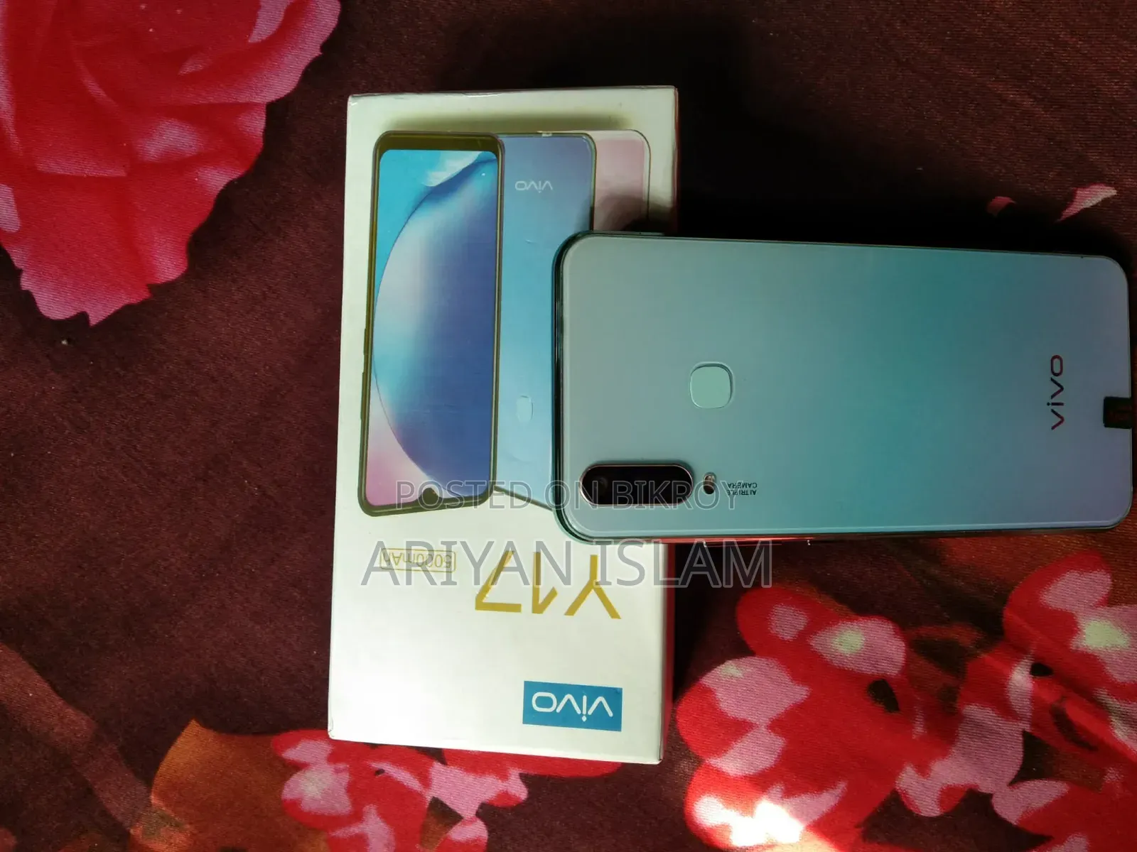 Vivo Y17 256 GB Blue