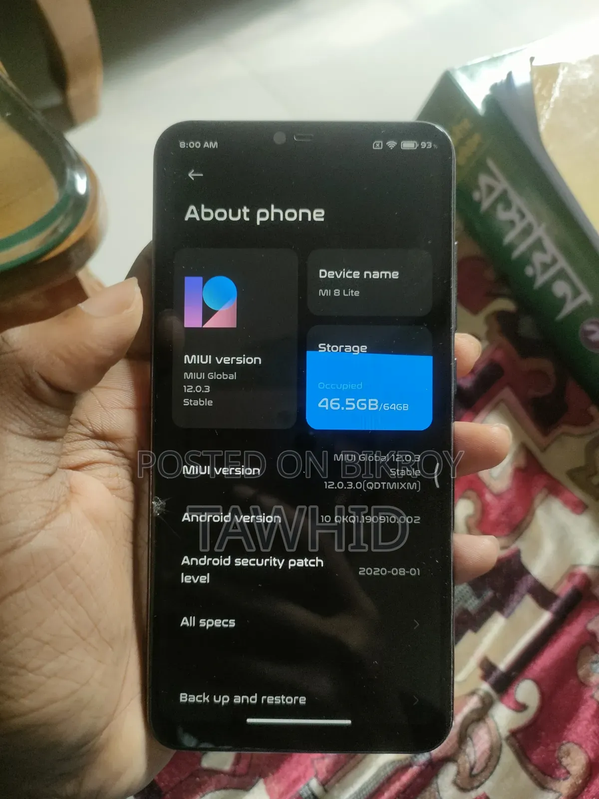 Xiaomi Mi 8 Lite 64 GB Black
