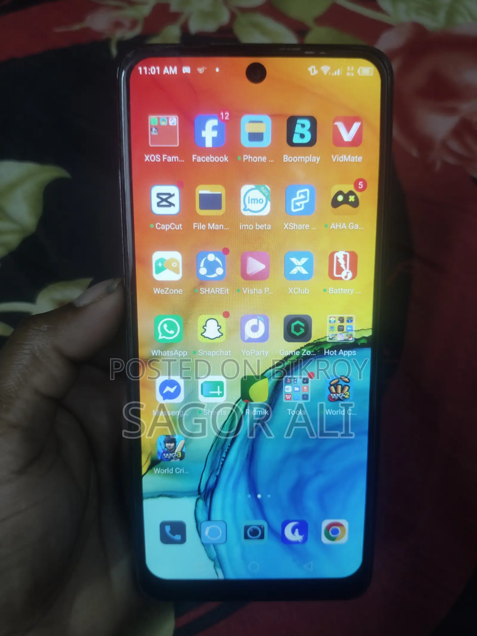 Infinix Hot 11s 128 GB Gray