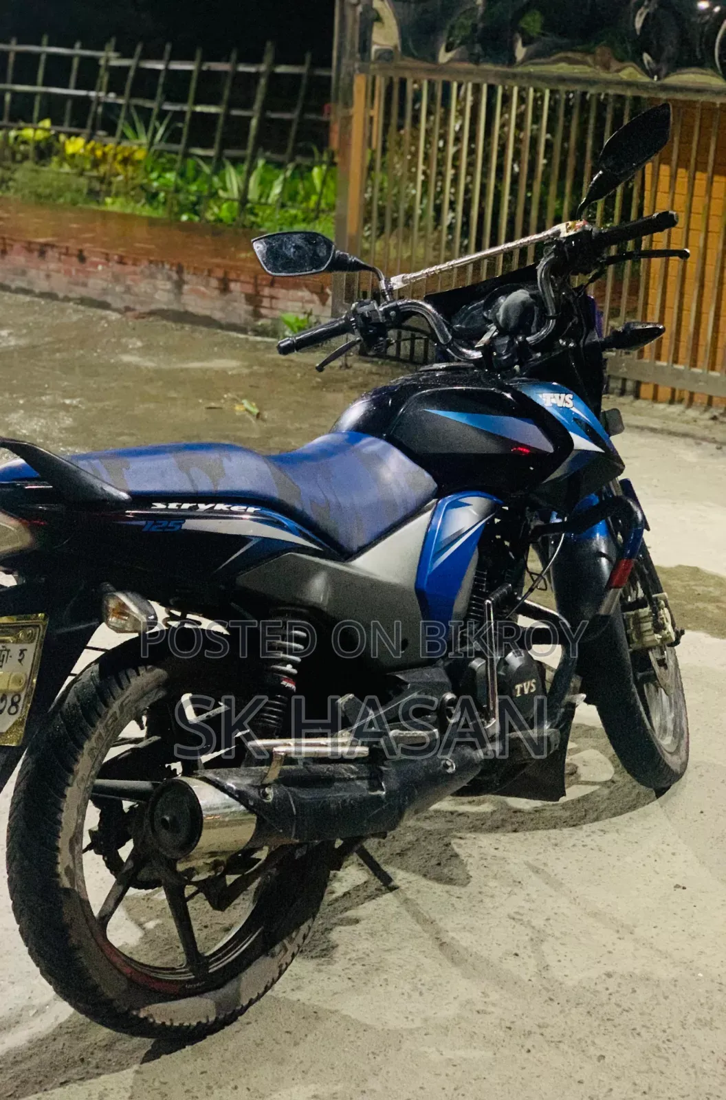TVS Stryker 125 2020 Black