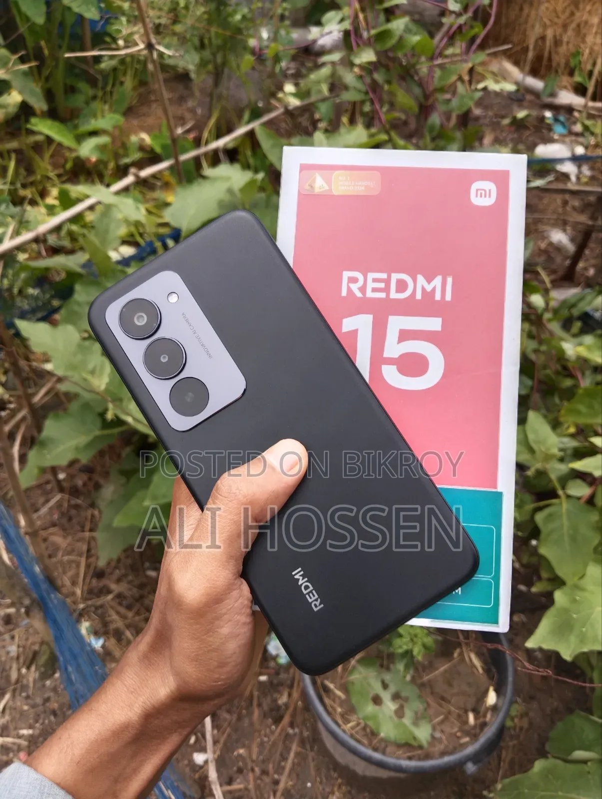 Xiaomi Redmi 15 128 GB Black