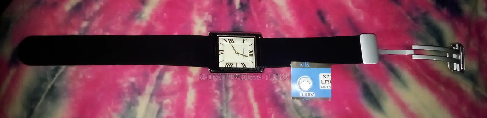 Universe Point Ultra-Thin Rectangular Watch