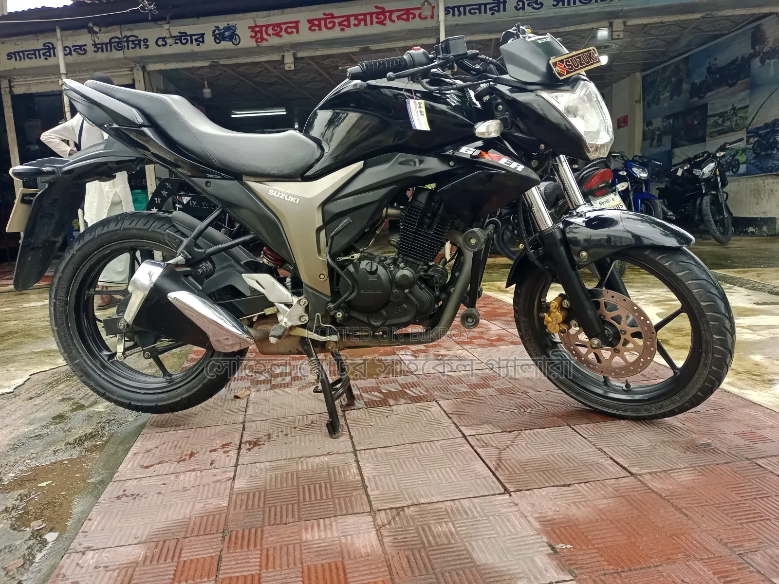 Suzuki Gixxer Monotone 2024 Black