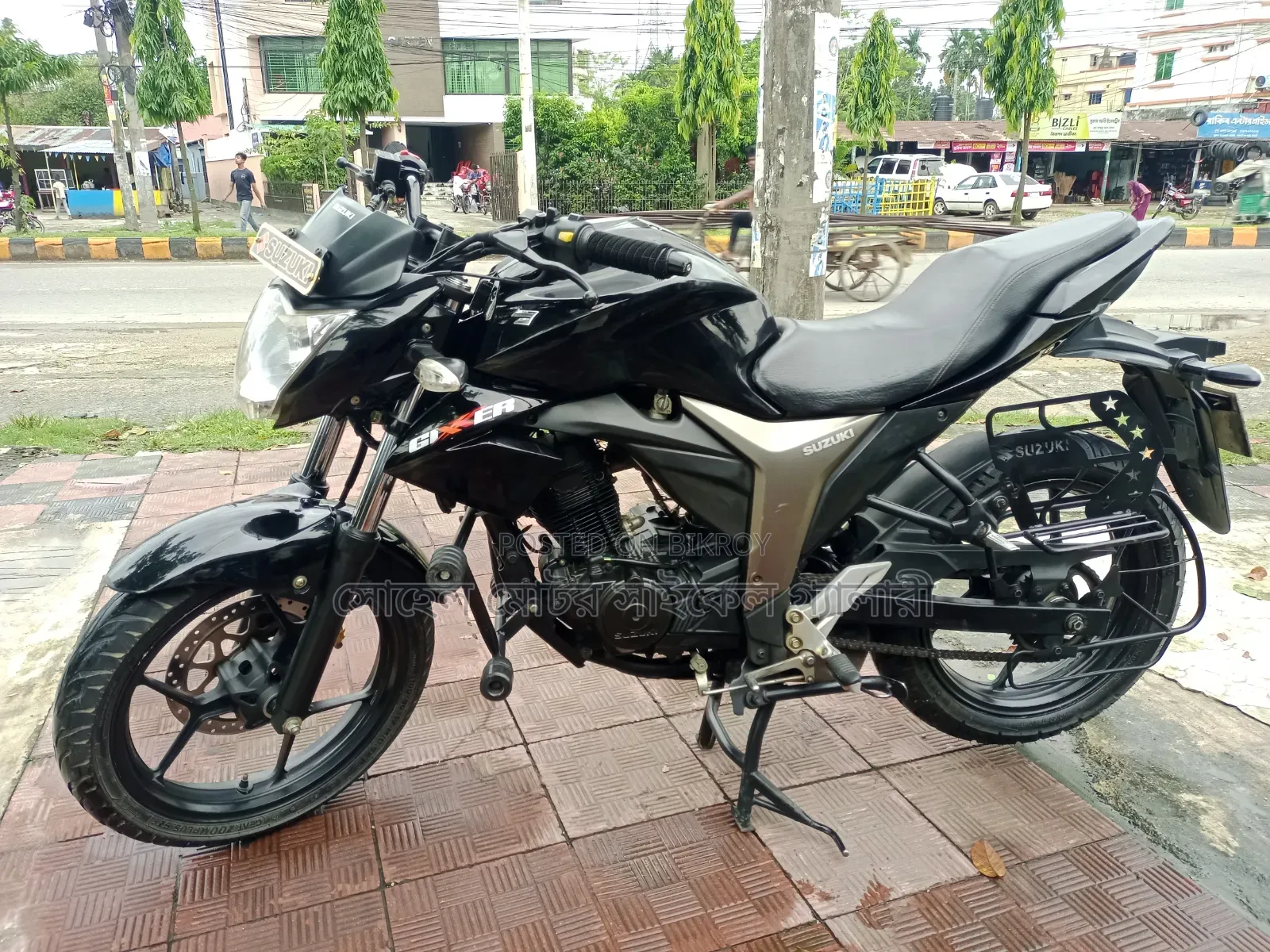Suzuki Gixxer Monotone 2024 Black