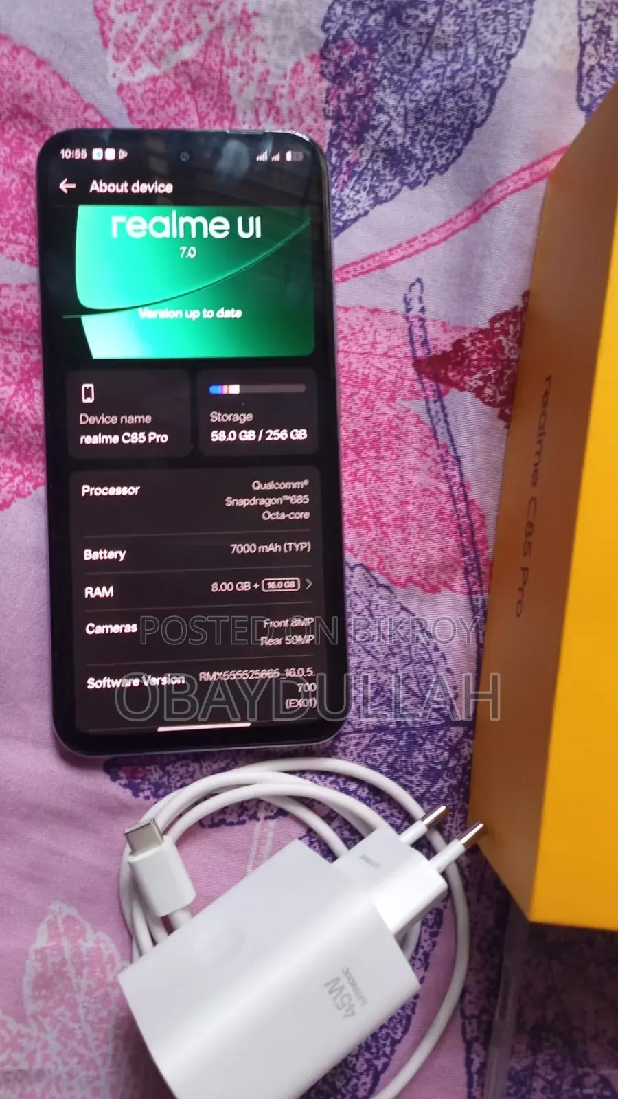 Realme C85 Pro 256 GB Purple