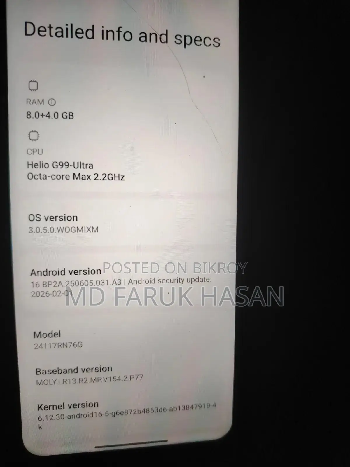 Xiaomi Redmi Note 14 4G 256 GB Green