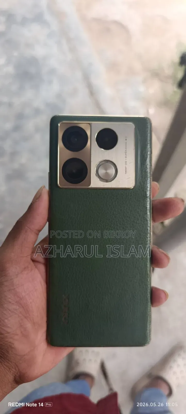 Infinix Note 40 Pro 256 GB Green