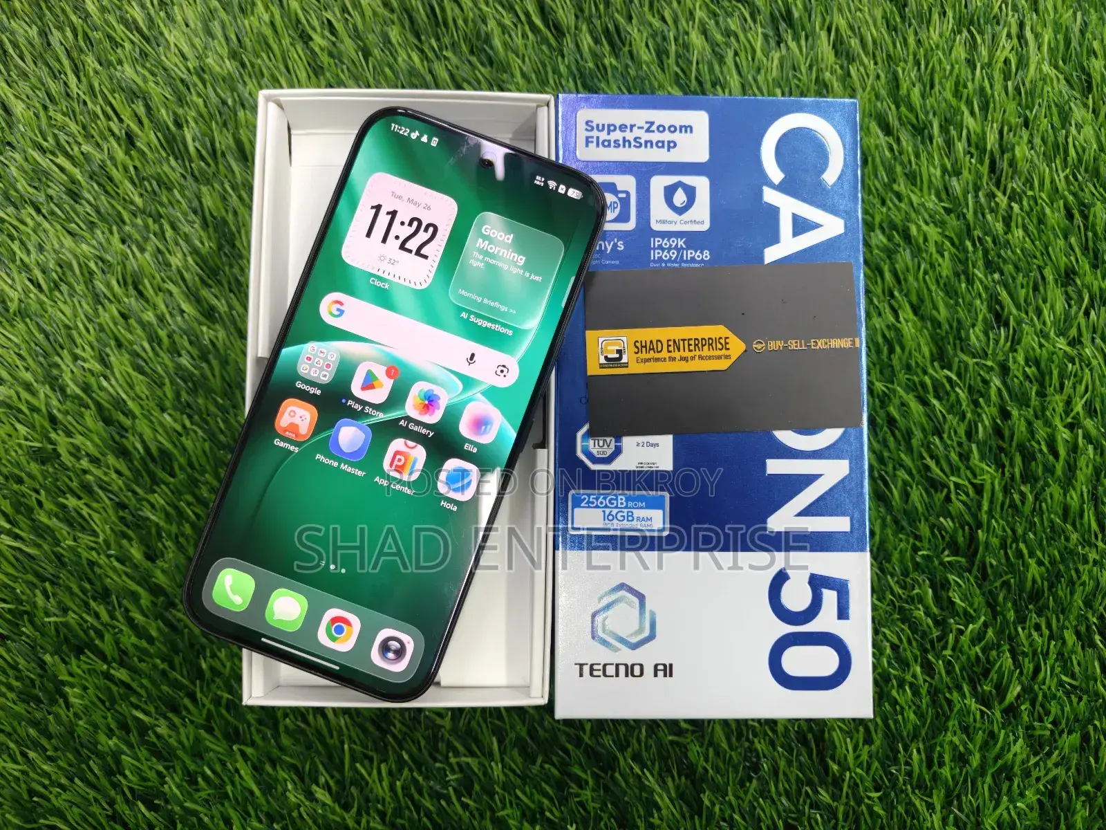 Tecno Camon 50 256 GB Green