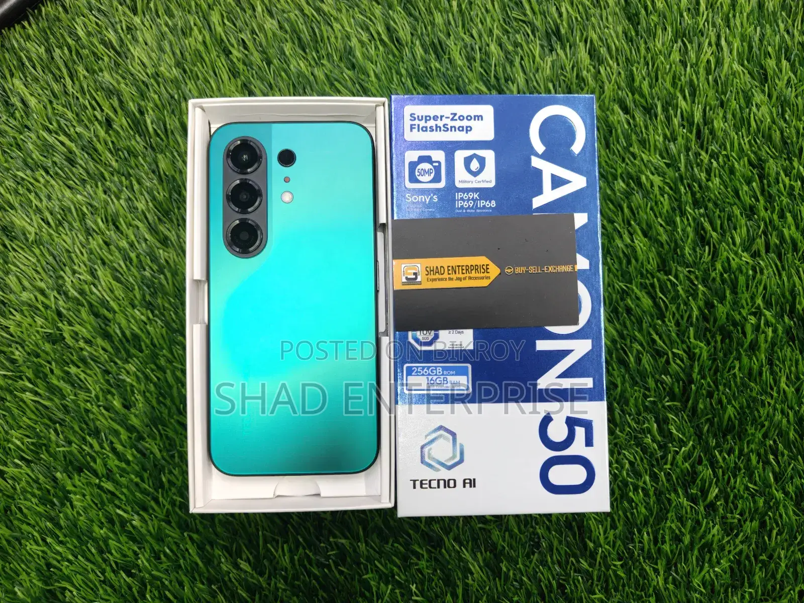 Tecno Camon 50 256 GB Green