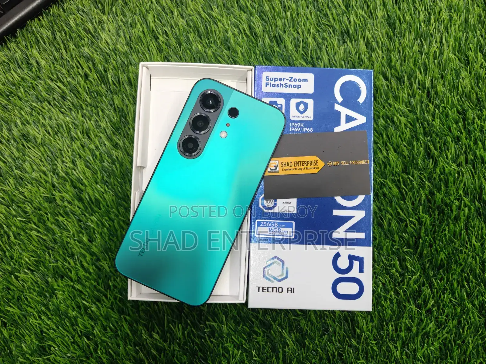 Tecno Camon 50 256 GB Green