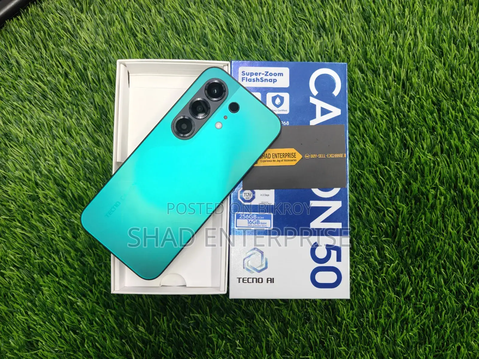 Tecno Camon 50 256 GB Green
