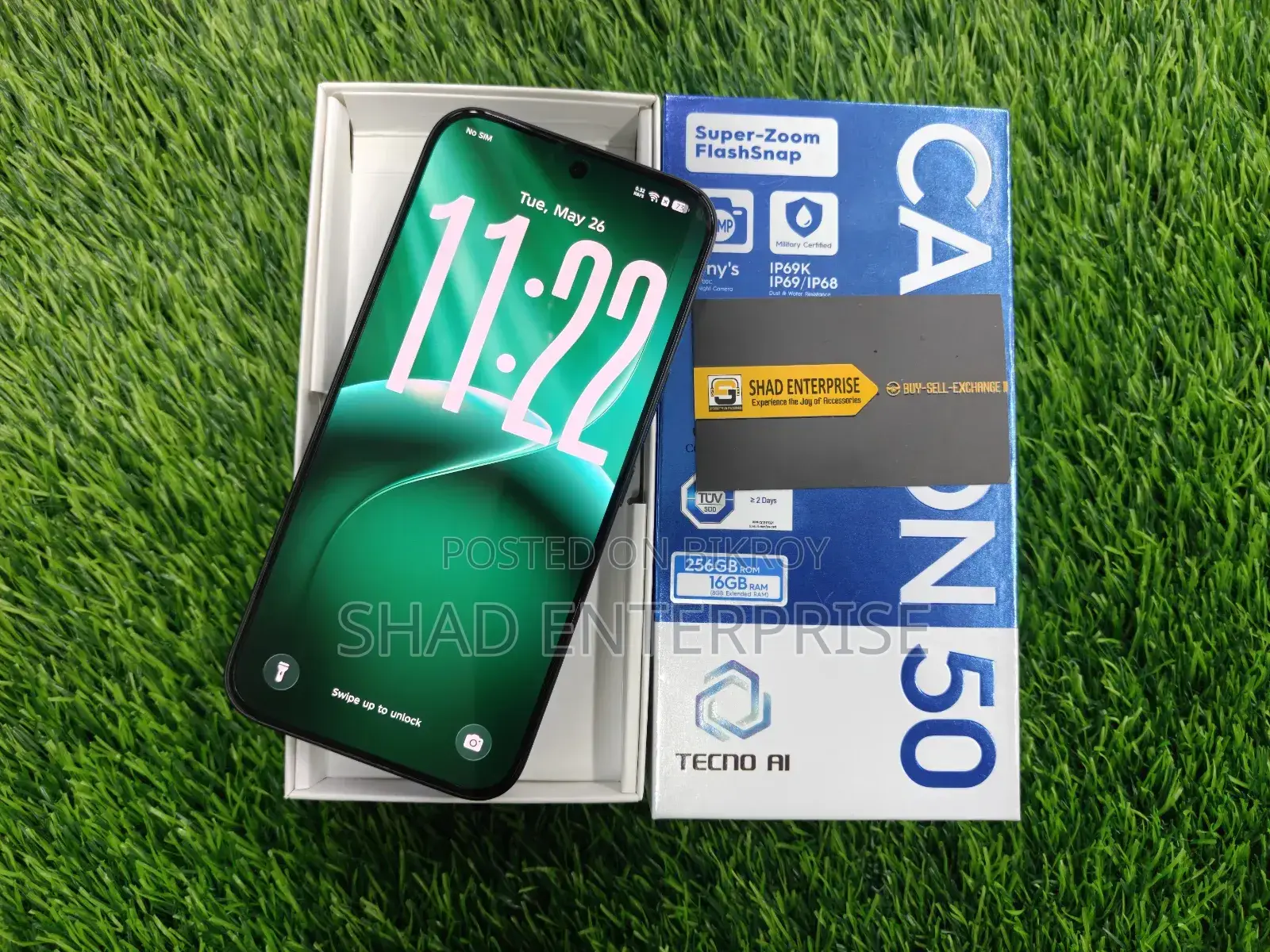 Tecno Camon 50 256 GB Green