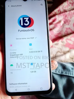 Vivo Y33s 128 GB Gold