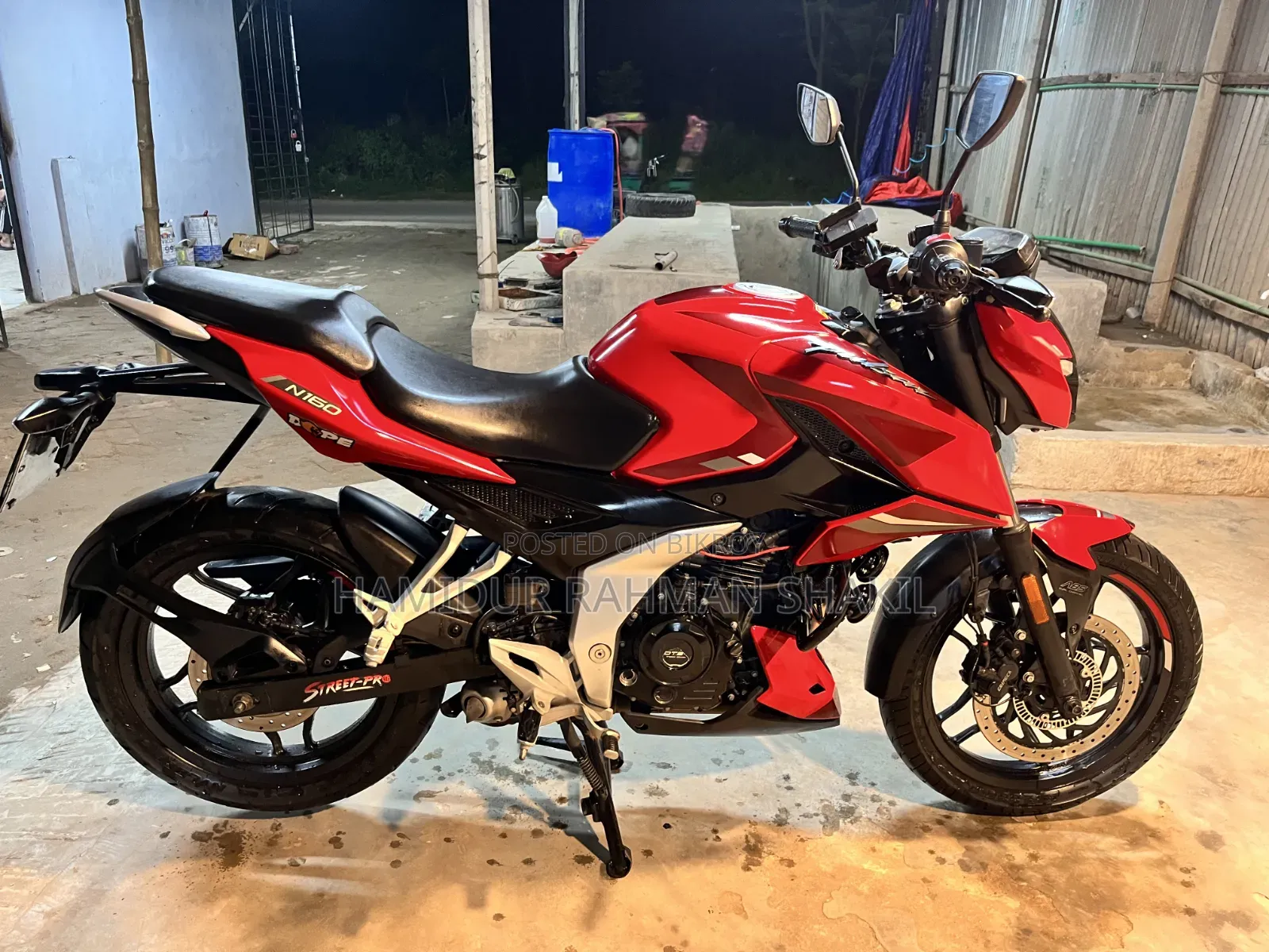 Bajaj Pulsar N160 2023 Red