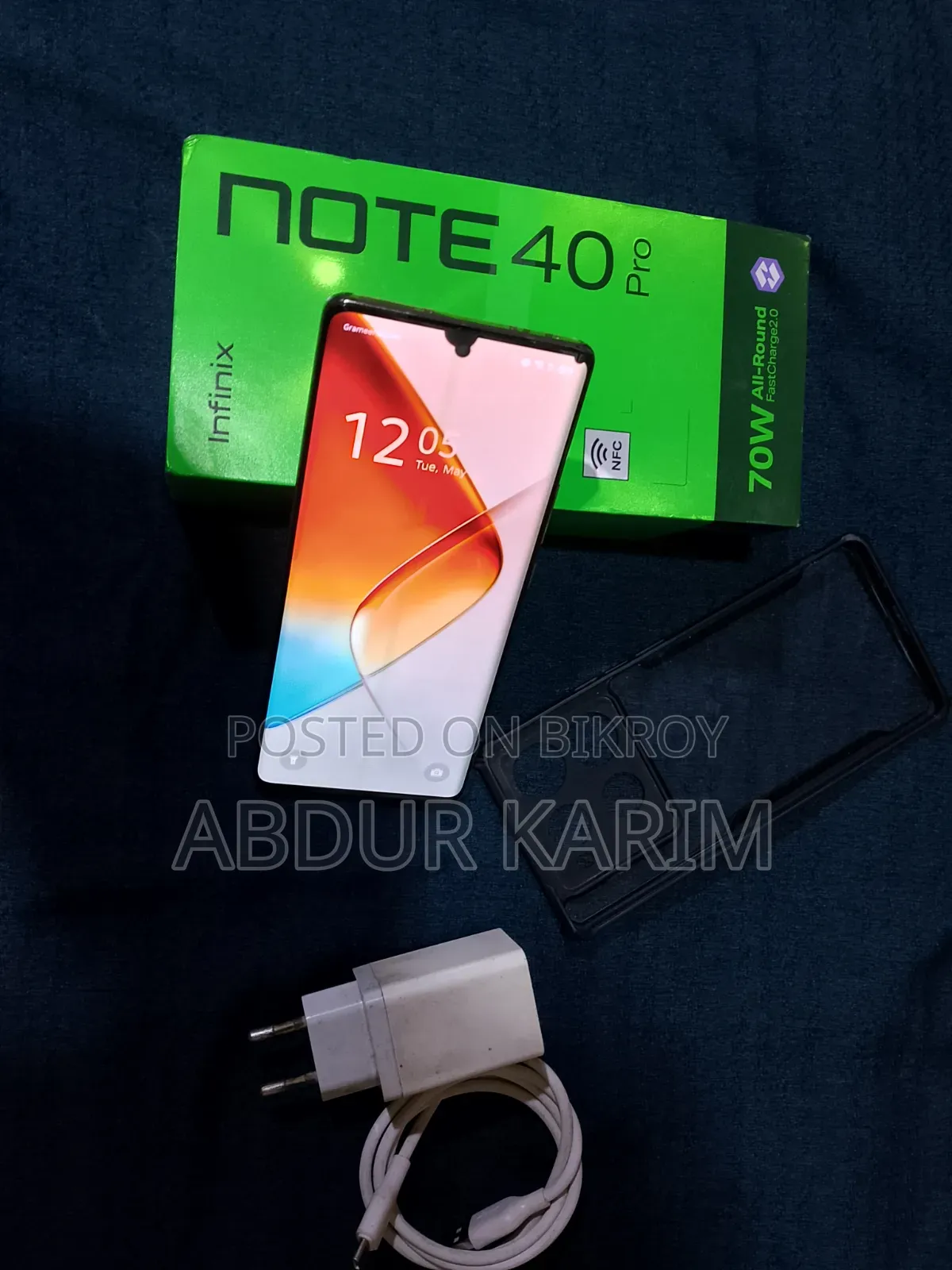 ইনফিনিক্স নোট ৪০ প্রো ২৫৬ জিবি গোল্ড