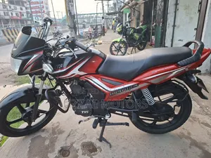 TVS Metro Plus 2018 Red