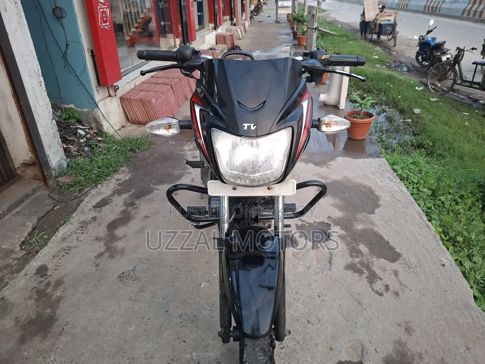 TVS Metro Plus 2018 Red